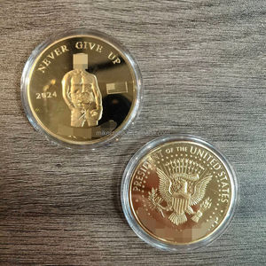 Custom <span class=keywords><strong>Mr</strong></span>.T non rinunciare mai a commemorare monete di aquila in finto oro americano - Product Image 2