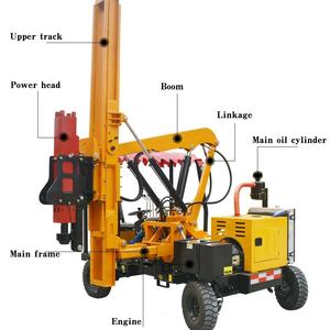 Mesin penggerak tumpukan Mini 5 Ton mesin penggerak tumpukan spiral kecil mesin penggerak - Product Image 2