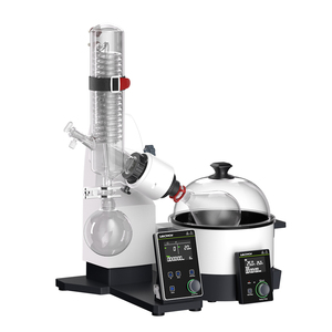 Pantalla LCD de laboratorio Purificación Cristalización Destilación Aparato Elevación eléctrica 1L 2L 3L Evaporador rotatorio - Product Image 5