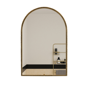 Arched Wall <b>Mirror</b> Gold <b>Frame</b> Bathroom Vanity <b>Mirror</b> For Living Room Bedroom Entryway Decor - Product Image 3