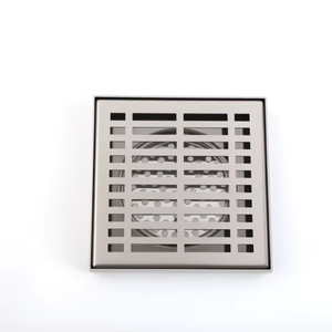 Diseño cuadriculado/en forma de barra <span class=keywords><strong>Acero</strong></span> <span class=keywords><strong>inoxidable</strong></span> cepillado 304 Desagüe de piso de <span class=keywords><strong>acero</strong></span> <span class=keywords><strong>inoxidable</strong></span> - Product Image 1