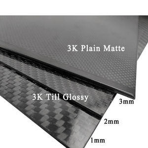 高強度カーボンファイバーシートカーボンファイバーカラーさまざまなサイズカスタマイズされたカーボンファイバー高品質シート - Product Image 4