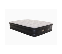 Matelas pneumatique gonflable automatique pour deux personnes, taille Queen, avec pompe à batterie au lithium rechargeable intégrée