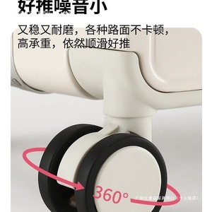 New Large Capacity Travel <b>Suitcase</b> With Silent Universal Wheels Combination Lock Side Sliding Cover For Students And Mother Box - Product Image 5