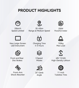 Xe Scooter Điện Gấp Nhanh Giá Rẻ T10 18Ah, Kho Hàng Mỹ EU Anh, Xe Trượt Điện Cho Người Lớn - Product Image 6