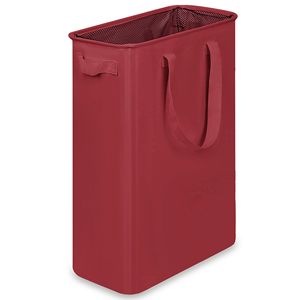 Cesto de Ropa Sucia Plegable Estrecho y Alto con Asas para Baño, Dormitorio, Residencia Universitaria - Product Image 1