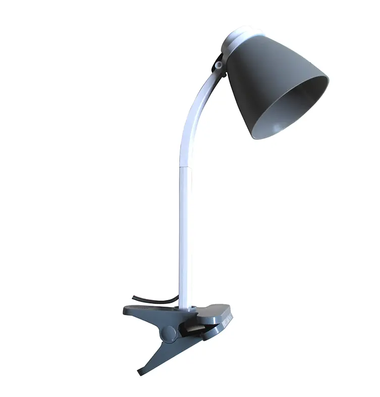 Clip di Design nordico lampada da tavolo a Led Clip su lampada da lavoro a Led protezione per gli occhi studio bianco accanto alla lampada