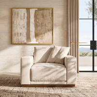 Canapé modulaire sur mesure OEM en forme de L pour salon avec chaise longue en tissu velours/lin, livraison rapide
