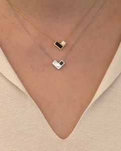 Collar de Composición en Oro Blanco de 14K con Diamantes, Joyería Fina al por Mayor, Fabricante de Joyería, Collar de Diseño Personalizado, OEM ODM - Product Image 6