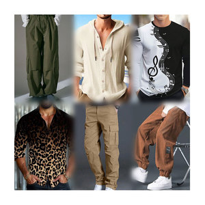 Clearance High Quality Wholesale Men's Casual T-shirt Pants Shirts for Shirts Bulk Clothing Random Shipping Ropa De Hombre - Product Image 1