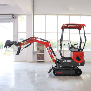 Nouvelle <span class=keywords><strong>mini</strong></span>-pelle sur chenilles CE EPA VANSE 12S pour moteur, corps étroit, 1,2 tonne, pour utilisation dans les tunnels étroits - Product Image 5