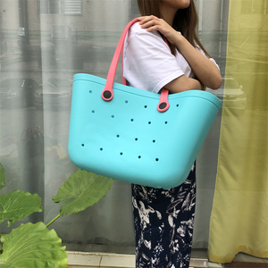 Bolsos de mano DIY de alta calidad para mujer, bolsa de compras EVA impermeable de gran capacidad - Product Image 5