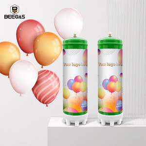 أسطوانة غاز الهيليوم الأكثر شعبية سعة 2.2 لتر من الفولاذ عالية الضغط 2 كجم للبالونات - Product Image 1