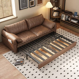 Sofá Cama Convertible con Estructura de Sofá Individual, Estilo Nórdico, Plegable y Retráctil - Product Image 1