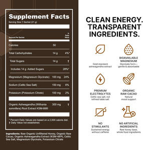 Gel de Electrolitos con Miel Cruda OEM ASAP, Vitaminas, Suplemento Dietético, Apoyo Intestinal, Mejora la Inmunidad, Grado Alimenticio, 500 ml, Certificado Orgánico - Product Image 2