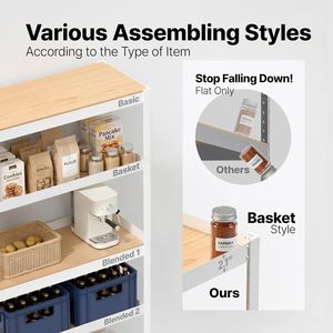 Medium Duty 5 Layer Steel Warehouse Rack Storage Shelving with Wheels and Corrosion Protection - Product Image 3
