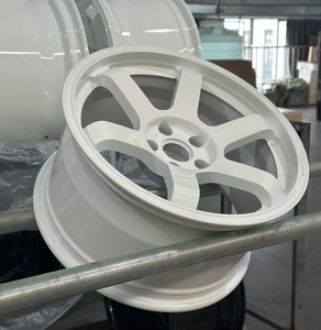 LZT-1263 Gloss Pearl <strong>White</strong> Forged Monoblock Volk Racing <strong>TE37</strong> Wheels 17 18 19-inch 5x114.3 <strong>Rims</strong> for Civic Si Type R G80 M3 S2000 - Product Image 4