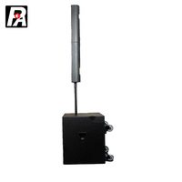 Sistem Audio Kolom Aktif YinBa V5 Mini, Speaker Kolom Bertenaga untuk Gereja, Aula Perjamuan, Konferensi, Instalasi Tetap
