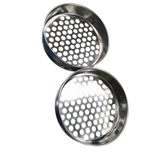Perforated Plate Test Sieve 200mm Round Hole 1mm to 63mm for Coarse <b>Aggregate</b> & Grain Testing - Product Image 3