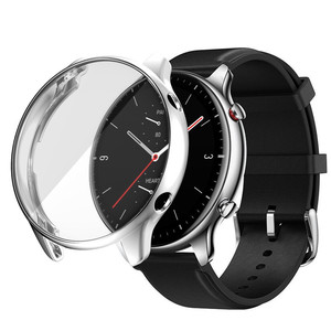 Funda para Reloj Inteligente <span class=keywords><strong>Amazfit</strong></span> <span class=keywords><strong>GTR</strong></span> <span class=keywords><strong>2</strong></span>, Funda Protectora Completa para GTR2e, TPU Galvanizado - Product Image 3