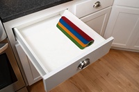 Tapis de Table en PU lavable et imperméable, taille personnalisée, antidérapant, napperon en similicuir résistant à la chaleur pour Table à manger