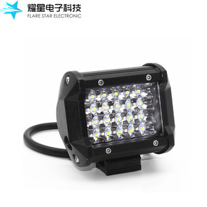 ไฟส่องสว่างสำหรับงานอุตสาหกรรม Flare Star Electronic 60W LED แบบ 4 แถว โครงอะลูมิเนียมอัลลอย สำหรับรถออฟโรด - Product Image 2
