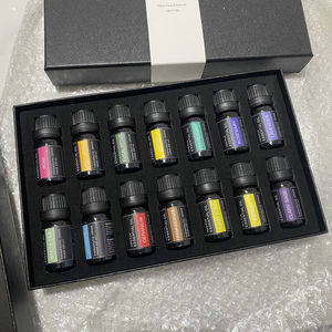 Huiles essentielles d'aromathérapie pures 10 ml |   Mélange de senteurs de lavande, clou de girofle, orange et thym, 100% pur extrait au CO2, boîtes cadeaux personnalisées - Product Image 1