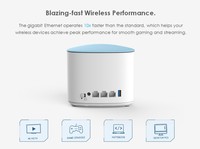 AC2100 routeur/répéteur/prolongateur WiFi double bande haute vitesse réseau maillé WiFi système maillé pour toute la maison