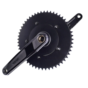 Pédalier de vélo de montagne en aluminium pour tricycle électrique, 5 trous, roue libre - Product Image 1