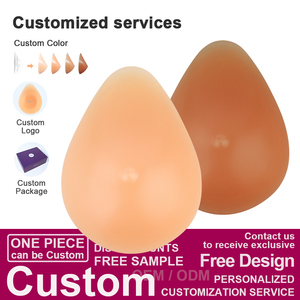 Prótesis de Seno de Silicona en Forma de Lágrima Triangular ONEFENG, Seno Artificial de 150-1000g/unidad, Pechos Falsos Grandes para Mujeres con Mastectomía - Product Image 5