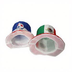 Chapeau personnalisé drapeau mexicain le plus vendu - Chapeau de supporter de football pour les matchs de soccer, les événements de cheering et les fêtes sportives - Product Image 5