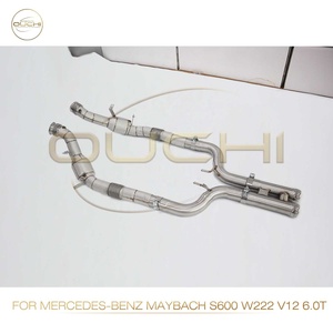 อะไหล่รถยนต์คุณภาพสูงสำหรับ Mercedes-Benz <span class=keywords><strong>Maybach</strong></span> S600 W222 <span class=keywords><strong>V12</strong></span> 6.0T ท่อไอเสียดาวน์ไปป์สแตนเลส - Product Image 3