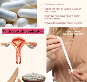 Wholesale Price Yoni Product Vagina Pills Boric Acid Suppositories Yoni Pops Boric Acid Capsules
