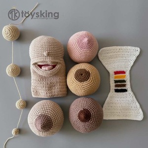 <strong>Midwife</strong> Doula <strong>Gift</strong> Set for Breastfeeding, Training Lactation Consultant,obstetrician <strong>Student</strong> Crochet Set,baby Puppet Breast Body - Product Image 1