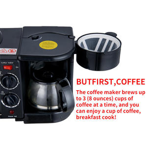 Máquina de Desayuno 3 en 1 de Fábrica, Horno de Convección Pequeño, Cafetera Eléctrica para Uso Doméstico y Hotelero, Promoción de Café y Pan - Product Image 4