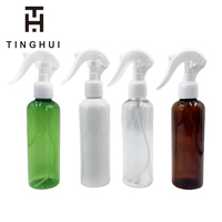 Vaciar Fine Mist Pet 30ml 50ml 100mL 120ml 150ml 200ml 250ml 500ml Botella de spray de plástico transparente blanco ámbar para embalaje cosmético