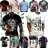 T-shirt tricoté pour homme, coupe classique, imprimé graphique vintage de voiture par sublimation, 180 grammes, style streetwear décontracté, vêtement de sport, design personnalisé