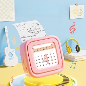 Imprimante d'étiquettes sans fil D20 Inkless BT Thermal Label Maker Adhesive Label Sticker Machine Panel Pattern MP3 Music Player - Product Image 1