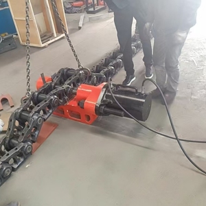 Puspin 150 טון מקצועי חפר הידראולי מחפר שרשרת קישור מכונת לחץ מחיר עם כלים - Product Image 5