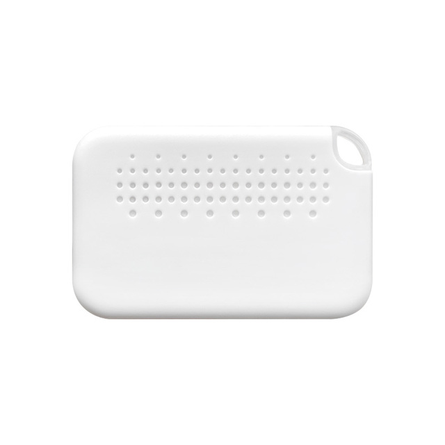 Small Size Bluetooth Beacon Mini Keychain Smart Tracker Anti-Lost BLE Ibeacon Tag with G-Sensor Temperature Humidity Sensor
