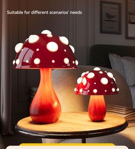 Matsutake Creative Design Décoration d'intérieur <span class=keywords><strong>Champignon</strong></span> grand + petit ensemble Lampes - Product Image 5