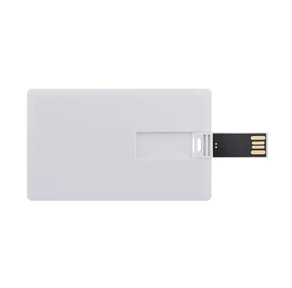 Bulk 1gb Credit Card USB Drive Memory Flash Stick Pendrive Blank White