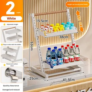 Estante de Exhibición de Acero para Mostrador de Supermercado, para Refrigerios, Bebidas, Chicles, Tienda de Conveniencia, Farmacia, Ajustable - Product Image 6