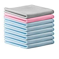 Chiffon en microfibre pour lavage de voiture, épaissi, absorbant l'eau, serviette de nettoyage qui n'abîme pas facilement le verre ni les miroirs ni les tasses