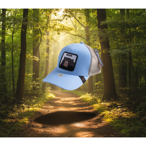 Gorra Trucker con Bordado de Oso, Ajustable, de Malla, de 6 Paneles, Informal, para Adultos, Primavera/Verano, Unisex, de Poliéster y Algodón - Product Image 2