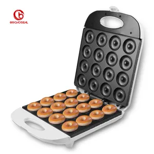 Mini Donut Maker Elektrische Antihaft-Oberfläche macht 16 kleine Donuts für kinder freundliches Dessert oder Snack