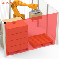 Scanner LiDAR Akusense AS-60C32, angle de vision de 270°, portée de 0 à 40 m, 12 V CC, pour applications d'entreposage autonome