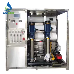 1000LPD Equipo de desalinización de agua de mar Purificadores de agua salada Máquina para barco