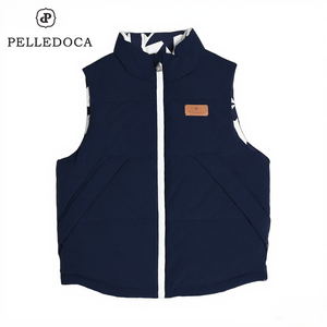 Gilet d'hiver décontracté léger en coton pour garçon PELLEDOCA, respirant, coupe-vent, anti-rétrécissement, anti-plis, imprimé 100% Plus - Product Image 1