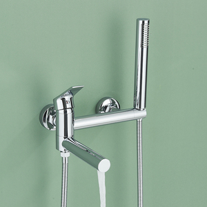 Смеситель для ванной латунный настенный - Product Image 1